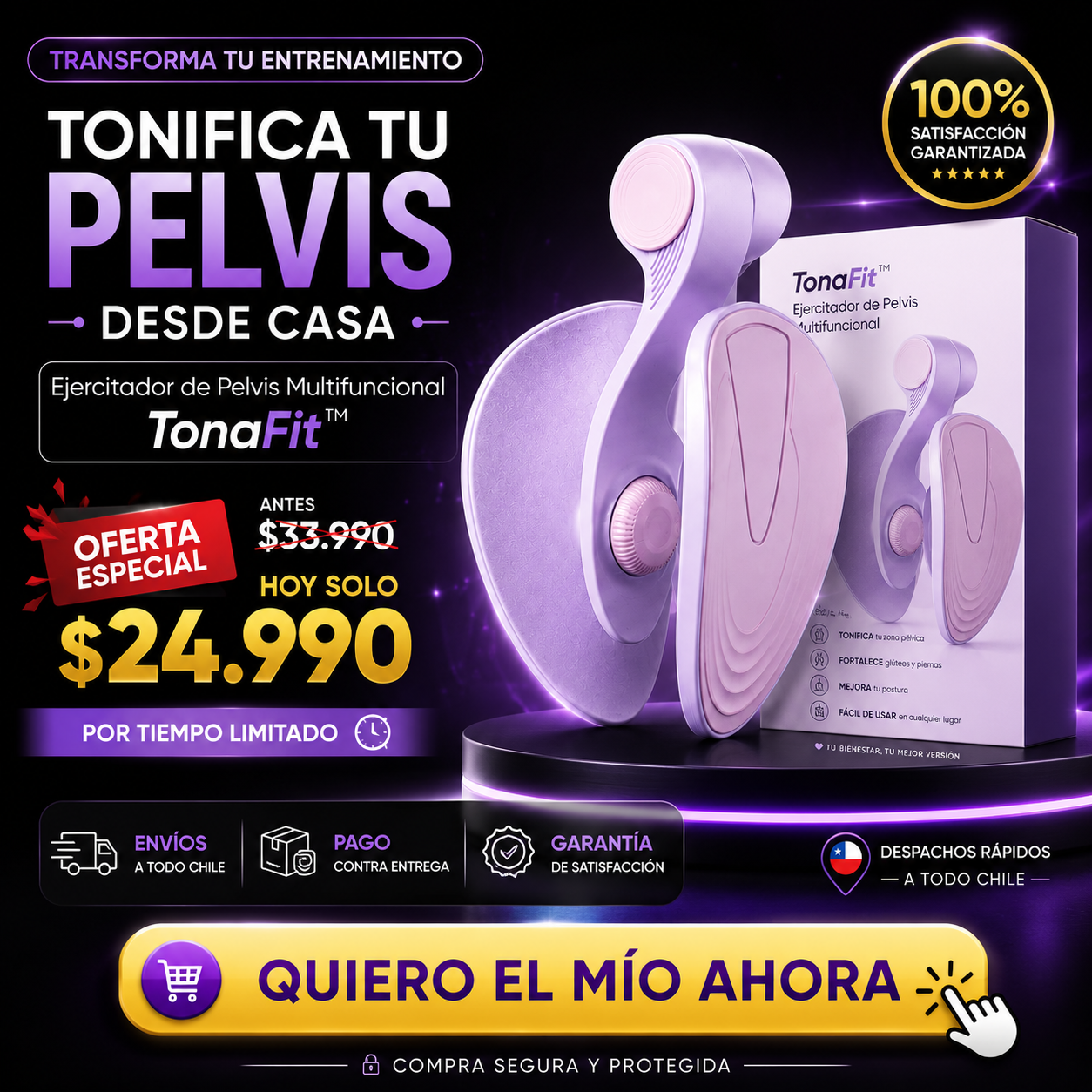 TonaFit™ BenedettoCL - Firmeza y Tonificación Sin Salir de Casa